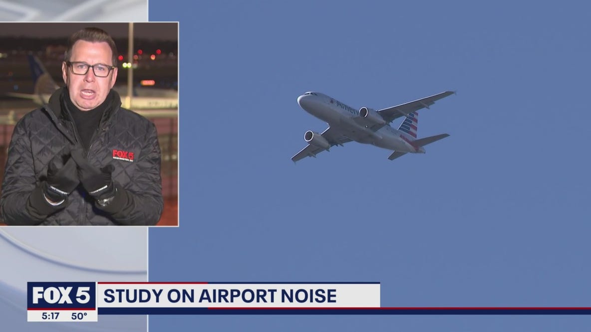 Study on aircraft noise at DCA